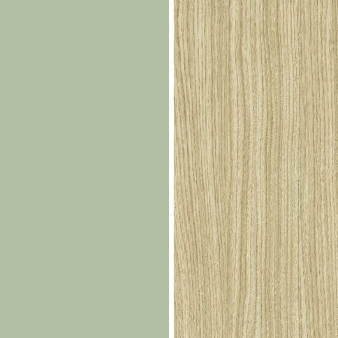 Parete Attrezzata Verde Modulabile 10 Ripiani 280x45x120.5h cm, Apertura a Ribalta, Battente - Lazzate