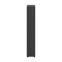 Parete salotto multifunzione 240cm rovere e grigia - Litvjak