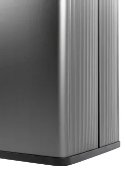 Pattumiera aperta 54 L 44x27x69h cm grigio scuro - Longueuil