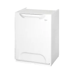 Pattumiera Bianco Capacità 15 lt un Cestino 34x29x47h cm, Cestino Estraibile Made in Italy - Dorothy