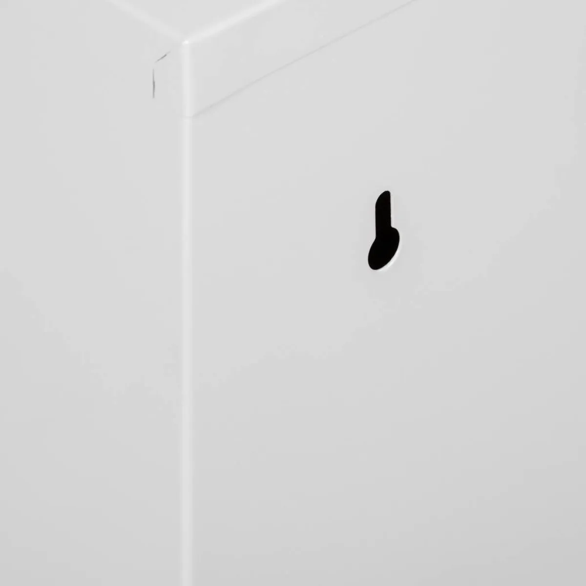 Pattumiere > Dmora Pattumiera Capacità 72 (18 per Secchio) Fissaggio a Muro Opzionale 60x25x93h cm, 4 Cestini - Anukhatun Bianco