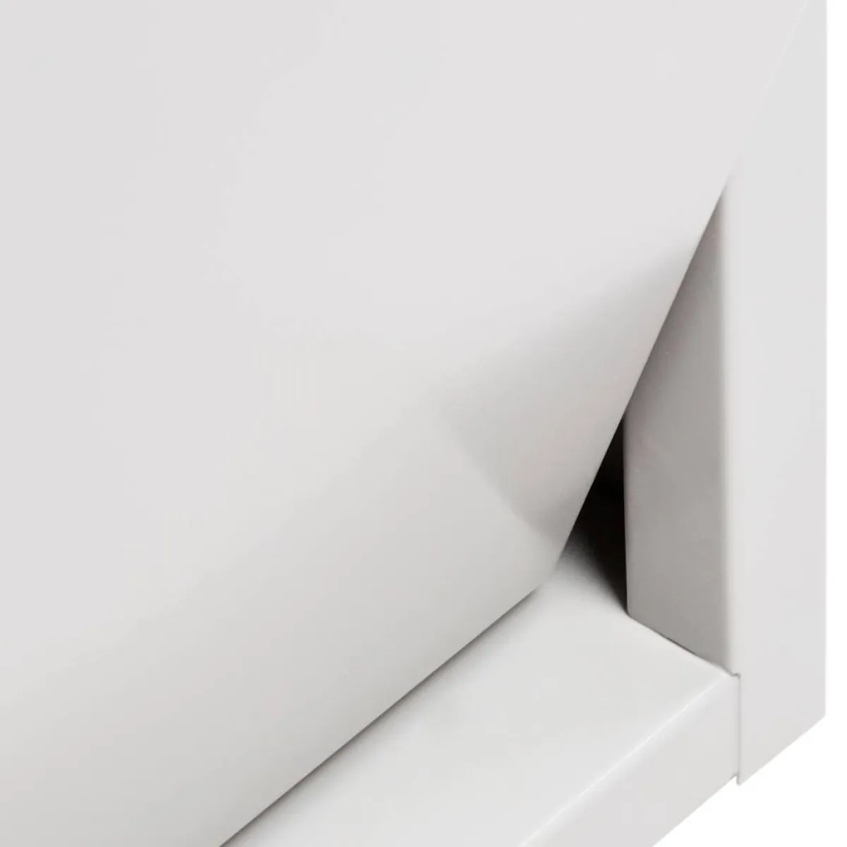 Pattumiere > Dmora Pattumiera Capacità 72 (18 per Secchio) Fissaggio a Muro Opzionale 60x25x93h cm, 4 Cestini - Anukhatun Bianco