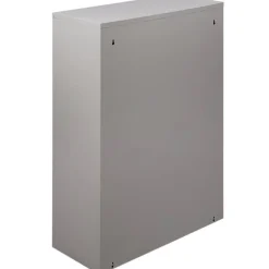 Pattumiera Grigio Capacità 72 (18 per Secchio) Fissaggio a Muro Opzionale 60x25x93h cm, 4 Cestini - Anukhatun