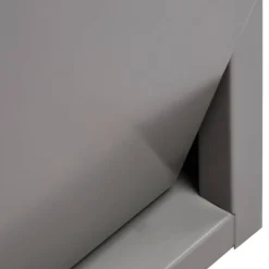 Pattumiera Grigio Capacità 72 (18 per Secchio) Fissaggio a Muro Opzionale 60x25x93h cm, 4 Cestini - Anukhatun