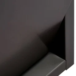 Pattumiere > Dmora Pattumiera Capacità 72 (18 per Secchio) Fissaggio a Muro Opzionale 60x25x93h cm, 4 Cestini - Anukhatun Nero