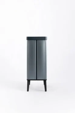 Pattumiera scandi 54 L 44x27x69h cm blu - Tofino