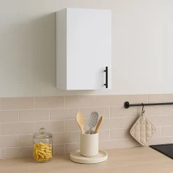 Mobili Dispensa > Dmora Pensile moderno modulabile 40x59h cm - Thyra Bianco