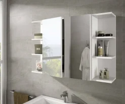 Pensile moderno 20x65h cm bianco - Alinka
