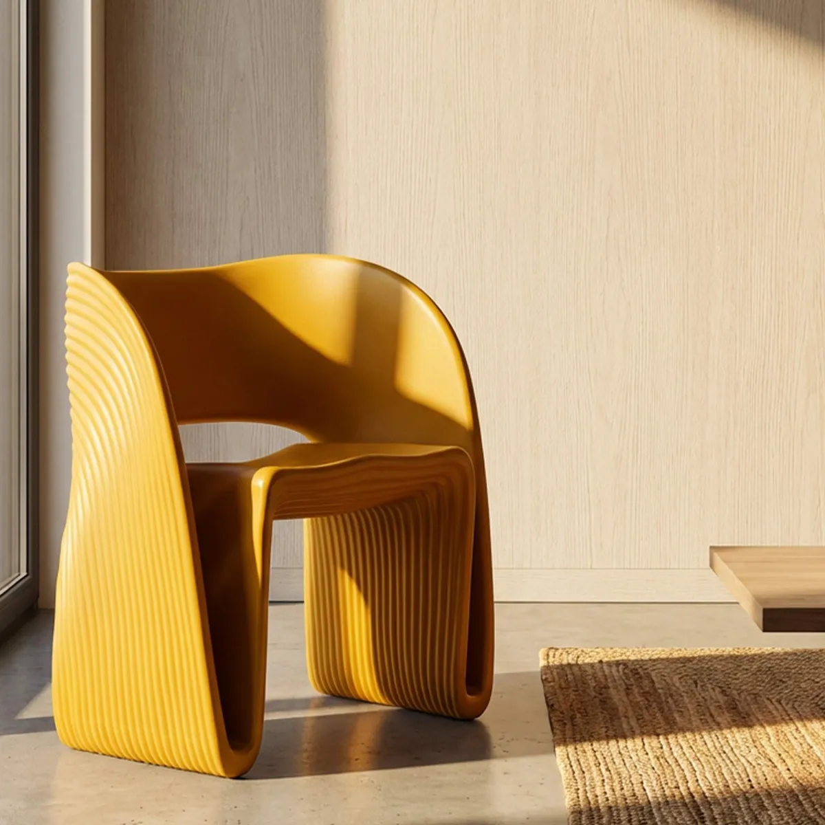 Poltrone > Dmora Poltrona Adatto per Indoor/outdoor Braccioli 59x79x68h cm, Altezza Seduta 45 cm - Galire Arancione Senape