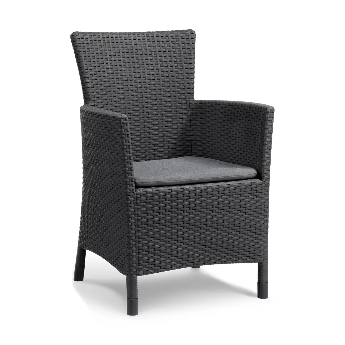 Poltrona da esterno Steinbach, 62x60 h89 cm, Antracite