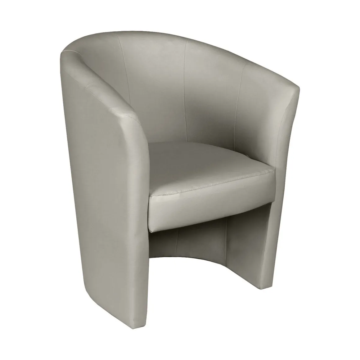 Poltrone|Poltroncine > Dmora Poltrona moderna in ecopelle con braccioli nera - Ago Nero