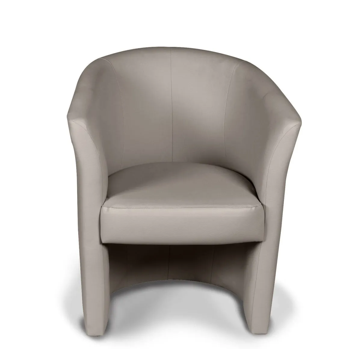 Poltrone|Poltroncine > Dmora Poltrona moderna in ecopelle con braccioli nera - Ago Nero
