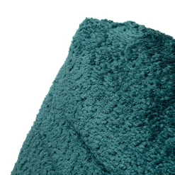 Poltrona Verde Petrolio Trasformabile in Letto, Rivestimento in Tessuto Bouclè Reclinabile 31x31x97h cm, Materiale Struttura in Tessuto - Abyane