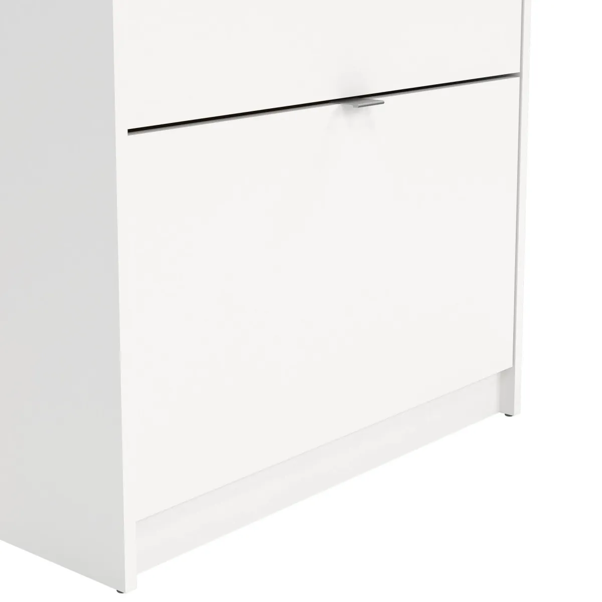 Scarpiere > Dmora Porta scarpe 4 ante bianca 70x162h cm - Epidoto Bianco