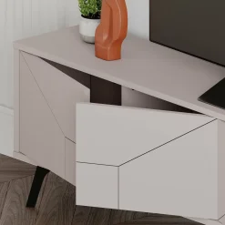Mobili Porta Tv > Dmora Porta TV 180x29x50h cm 4 ante - OlgadiKiev Beige