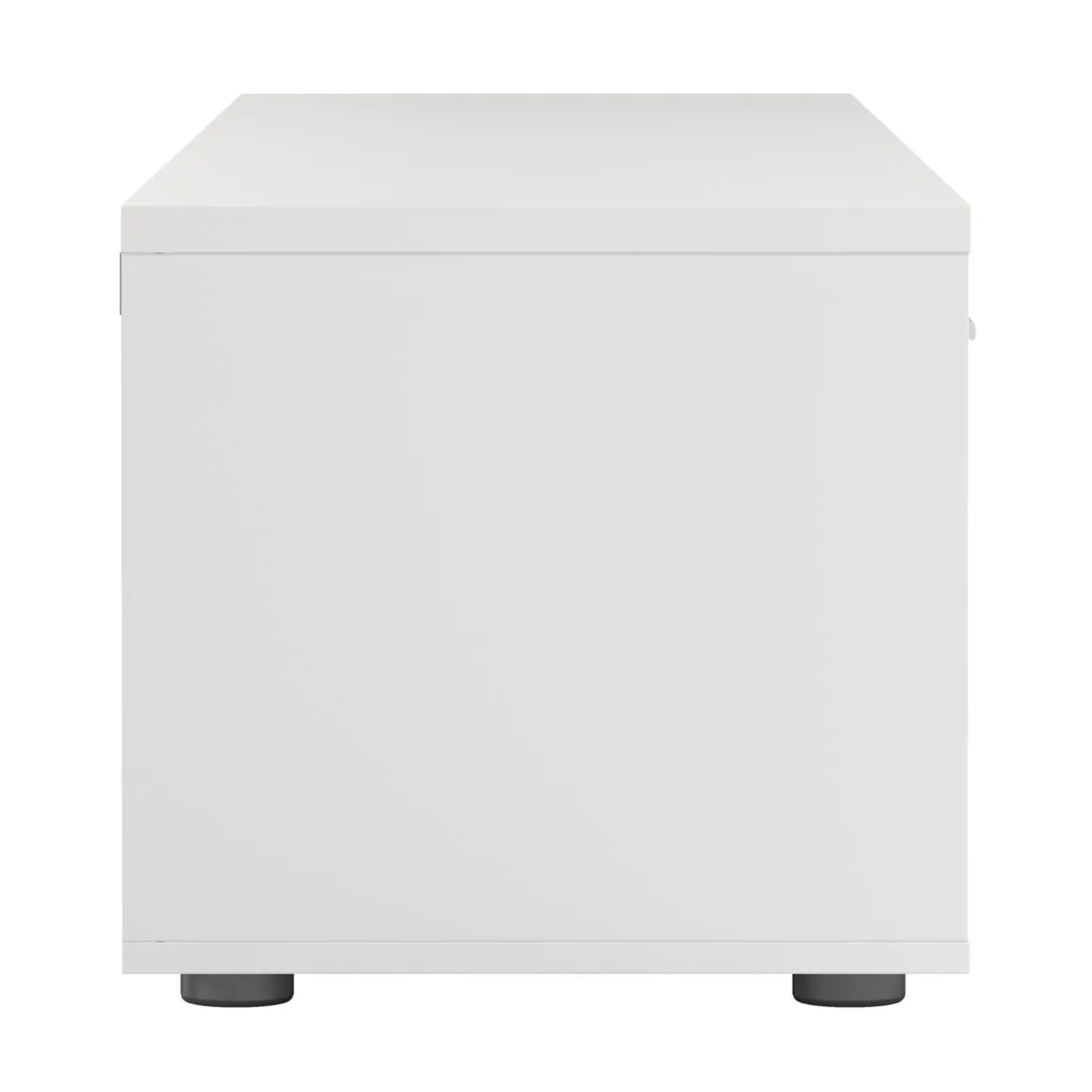 Porta TV bianco 177x39x38h cm 2 ante e 1 cassetto - Giaele