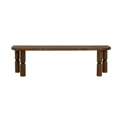 Mobili Porta Tv|Salotto > Dmora Porta TV noce 140x35x40h cm in legno - Fengshen Marrone Noce