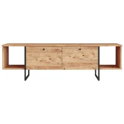 Porta TV quercia 160x40x47h cm 2 ante - Barzana