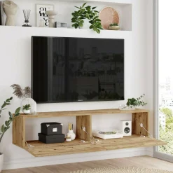 Porta TV quercia 140x31x29h cm 2 ante - Diaspro