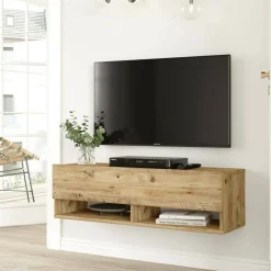 Porta TV quercia 100x31x29h cm in legno - Iva
