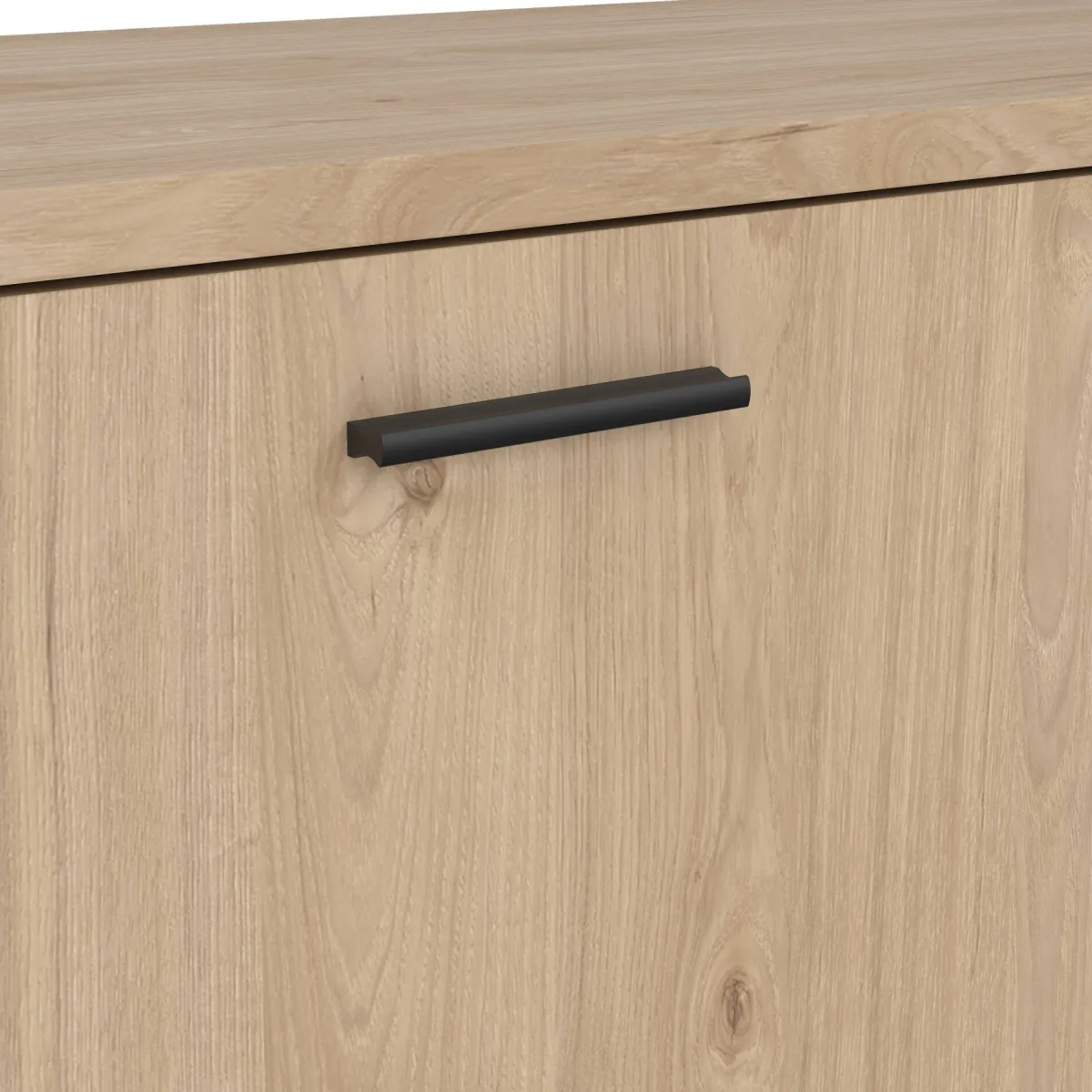 Mobili Porta Tv > Dmora Porta TV rovere 147x39x56h cm 2 ante e 1 cassetto - elie Marrone Rovere