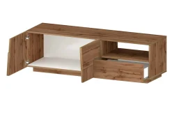Porta TV rovere 150x44x46h cm 2 ante e 1 cassetto - Cecia