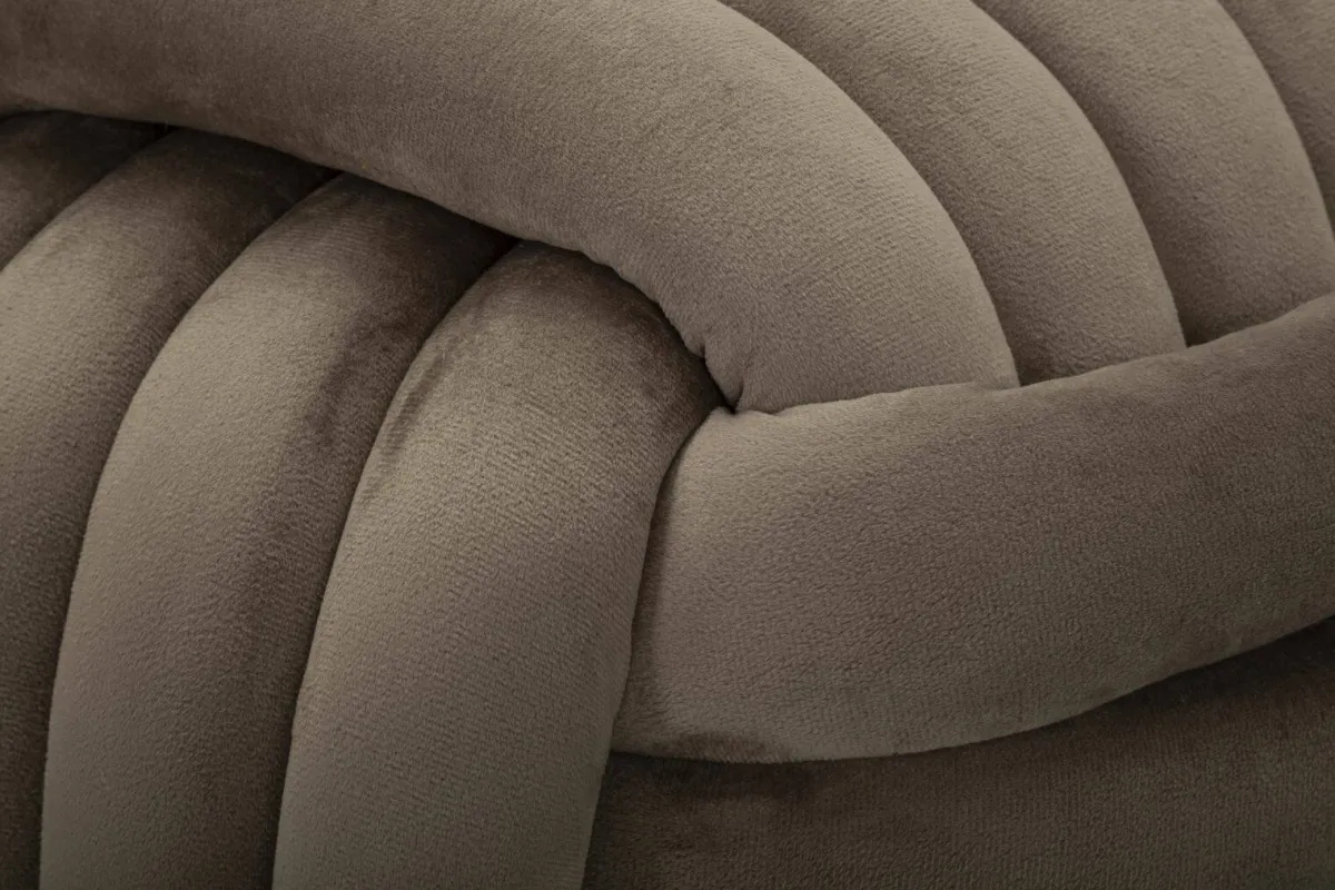 Pouf > Dmora Pouf cubico 45x45x45h cm - Bozzente Grigio