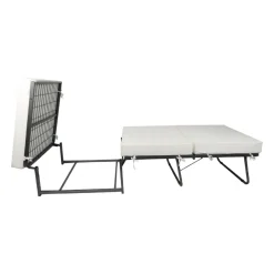 Pouf > Dmora Pouf cubico 78x78x45h cm - letto Arno Verde