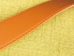 Pouf > Dmora Pouf Materiale Struttura in Tessuto 42x36x30h cm, - Marmi Giallo