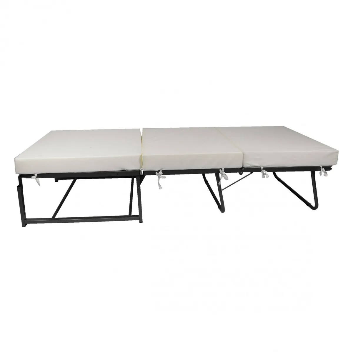Pouf > Dmora Pouf quadrato 78x78x45h cm - letto Arno Nero