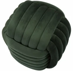 Pouf > Dmora Pouf quadrato 45x45x45h cm - Bozzente Verde