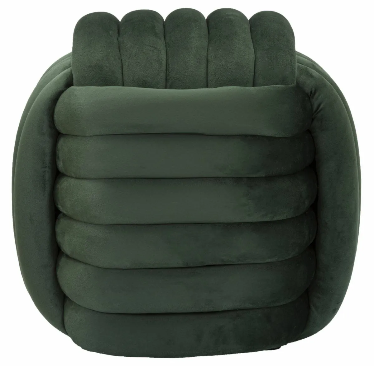 Pouf > Dmora Pouf quadrato 45x45x45h cm - Bozzente Verde