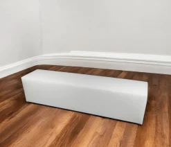 Pouf > Dmora Pouf rettangolare 180x40x42h cm - Apecchio Bianco