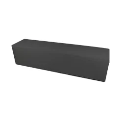 Salotto|Pouf > Dmora Pouf rettangolare 80x70x43h cm - Avolasca Grigio