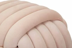 Pouf rotondo rosa 45x45x45h cm - Bozzente