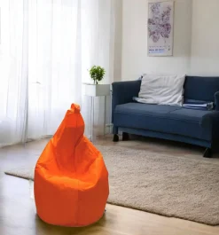 Pouf > Dmora Pouf sacco 80x80x120h cm - Angillina Arancione