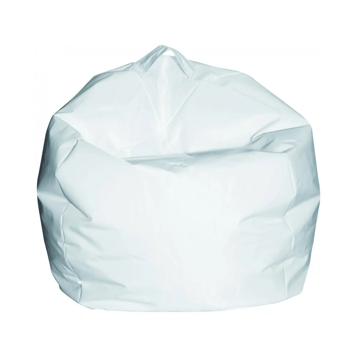 Pouf sacco bianco 65x65x50h cm - Ascia
