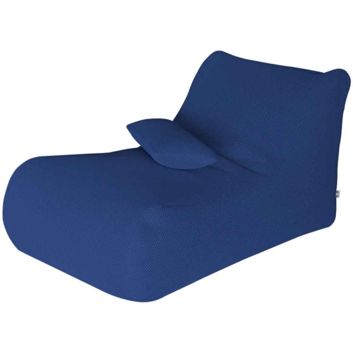 Pouf sacco blu 70x120x65h cm - ??hck