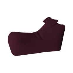 Pouf sacco bordeaux 70x120x65h cm - ??hck