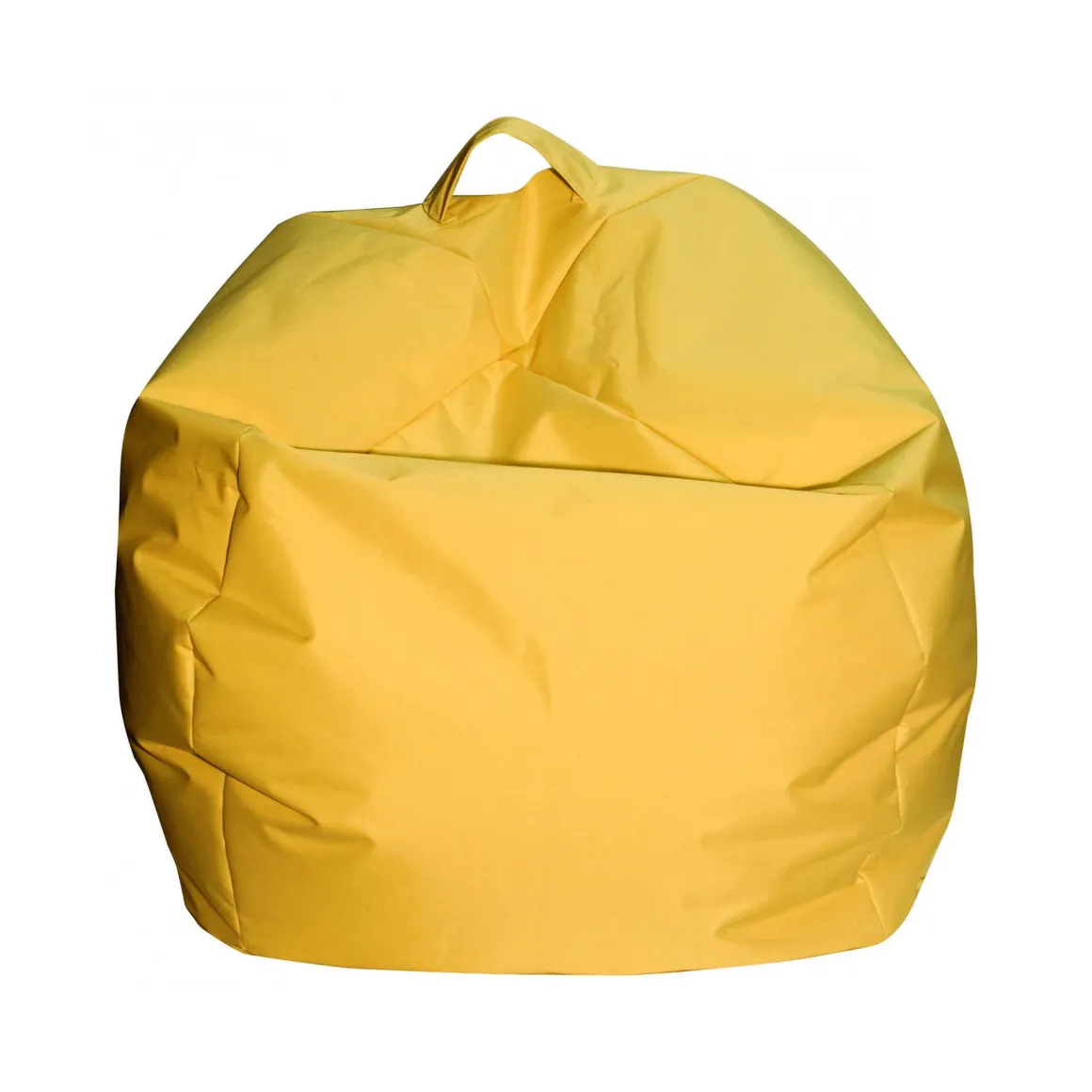 Pouf sacco giallo 65x65x50h cm - Ascia