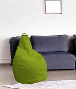 Pouf sacco giallo 90x90x120h cm - Aunter
