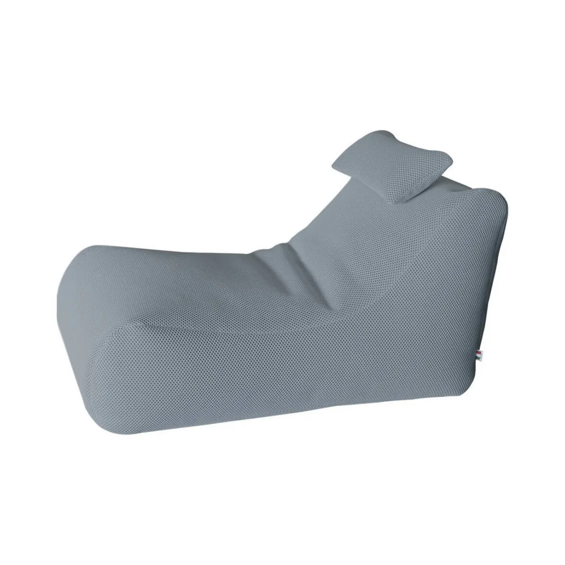 Pouf sacco grigio chiaro 70x120x65h cm - ??hck