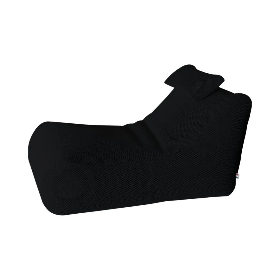Pouf sacco nero 70x120x65h cm - ??hck