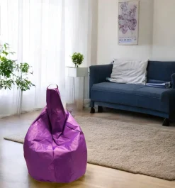 Pouf > Dmora Pouf sacco 80x80x120h cm - Angillina Viola