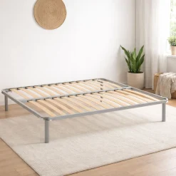 Rete letto matrimoniale Alessa, 100% Made in Italy, Cm 140x200h 34