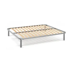 Rete letto matrimoniale Alessa, 100% Made in Italy, Cm 140x200h 34