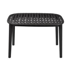 Salotto da balcone design 2 poltrone e tavolino antracite - Kupang