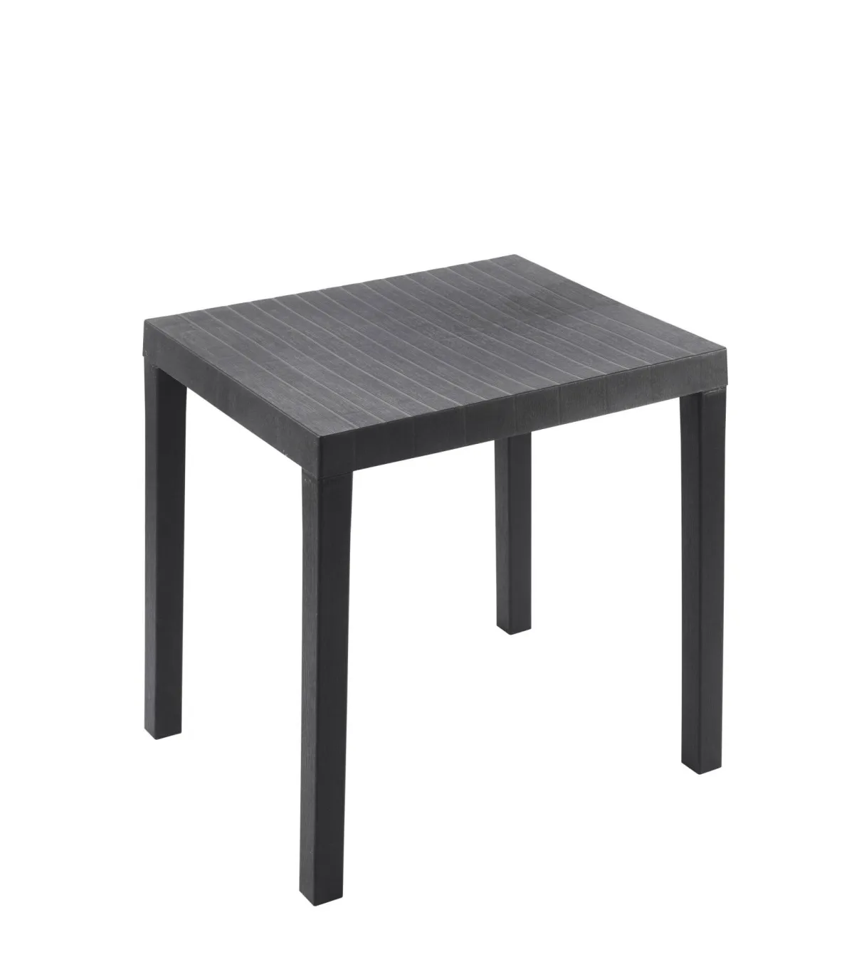 Set Da Esterno|Outdoor > Dmora Salotto da esterno economico 2 sedie 1 tavolo antracite - Altar Nero Antracite