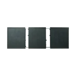 Set Da Esterno|Outdoor > Dmora Salotto da esterno 4 sedie e tavolo allungabile antracite - Arret Nero Antracite