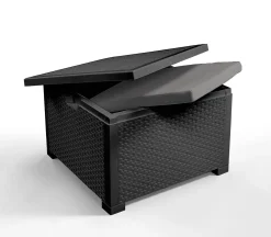Outdoor|Salotti Da Giardino > Dmora Salotto da giardino poltrone antracite - Apis Nero Antracite